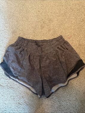 Women's athletic lululemon shorts.